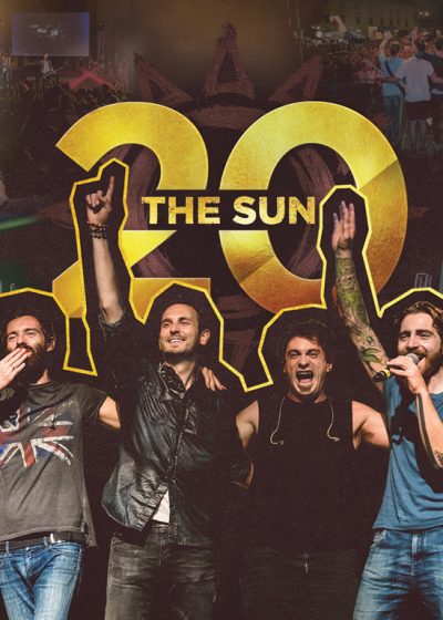 the sun rock band 20 anni nuovo spettacolo