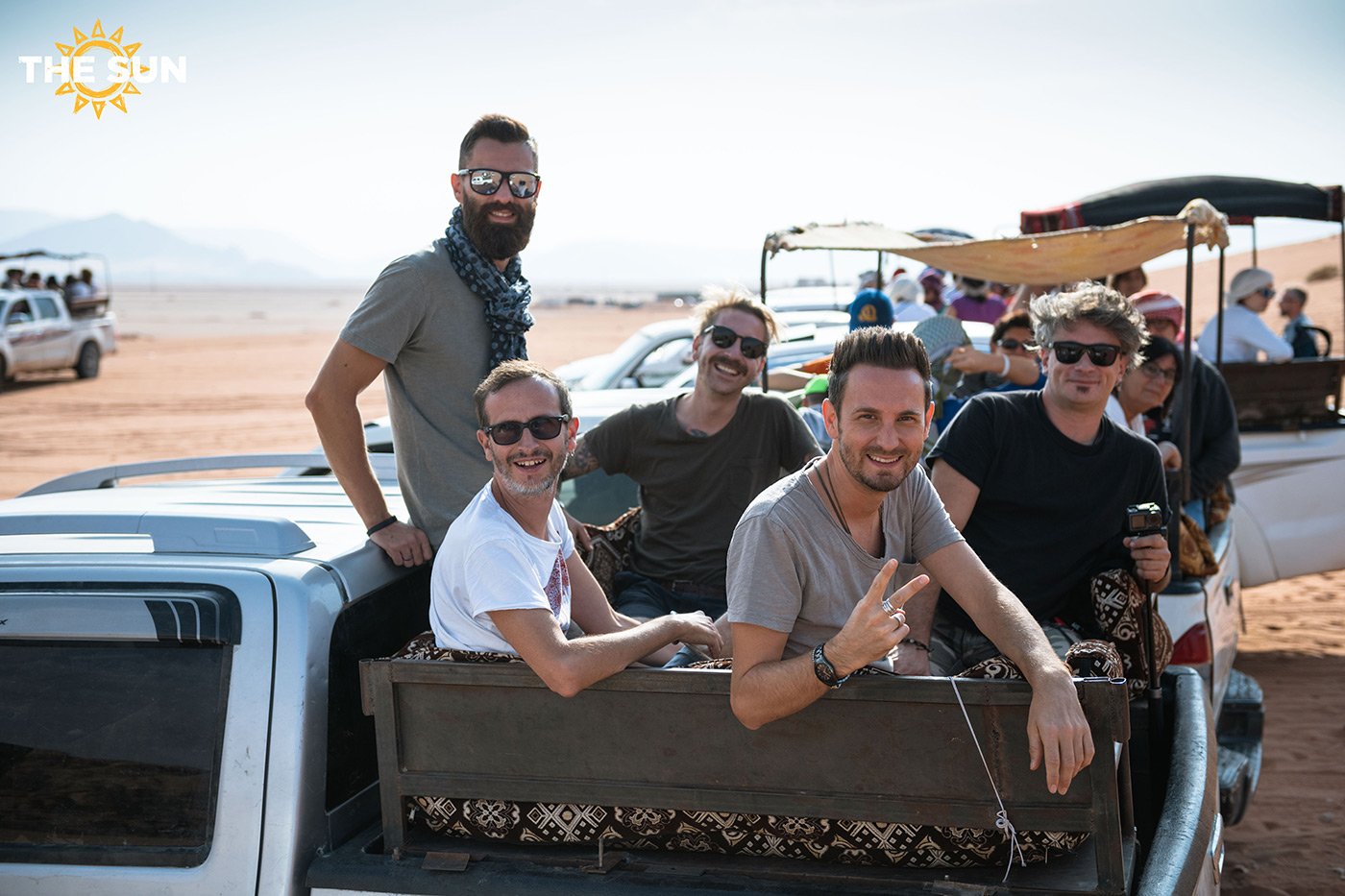 the sun rock band viaggi di luce giordania